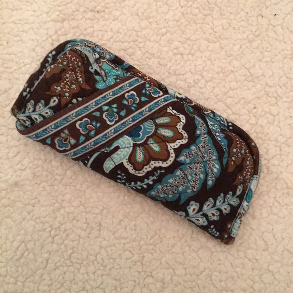 Vera Bradley Java Blue glasses case
